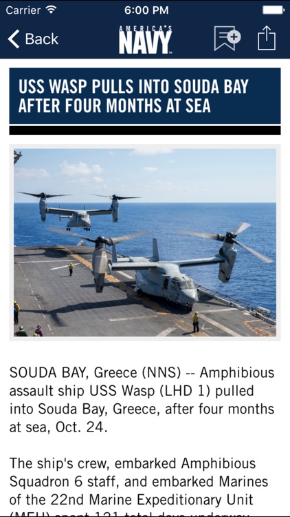 The Official U.S. Navy App