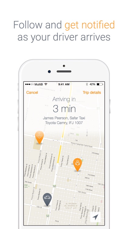 Safar Taxi - The Saudi Taxi Application screenshot-3