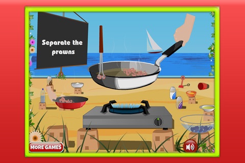 Crunchy Prawns Cooking screenshot 2