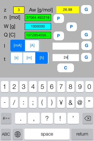 Faraday Calculator mini screenshot 3