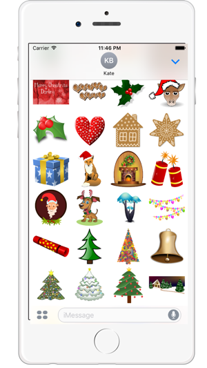 Holiday Emoji 2017 - Christmas Stickers(圖3)-速報App