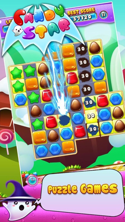 Candy Star-match 3 puzzle game