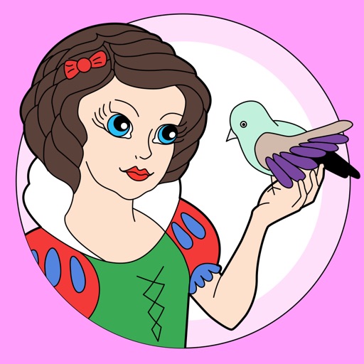 Super Simple Coloring Book: Princess - Free iOS App