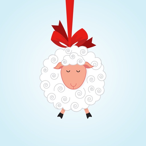 Funny Sheep Animated Sticker icon