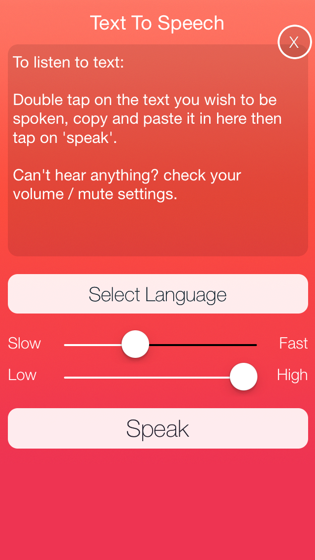 Text to Voice - Type and Talk App for Voice Generating