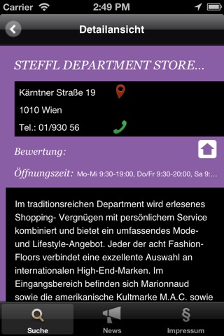 Shopping Guide Austria screenshot 4