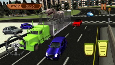 How to cancel & delete Angry Dinosaur Zoo Transport & Truck Drive games from iphone & ipad 3