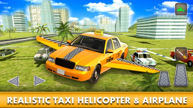 Flying Cab Yellow Taxi Flight Simulator F16 Carang(圖3)-速報App