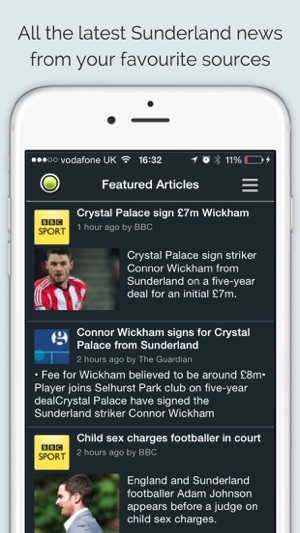 Sport RightNow - Sunderland Edition(圖1)-速報App