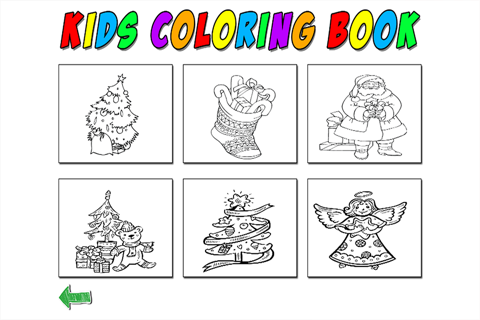 Kids Coloring Christmas screenshot 2