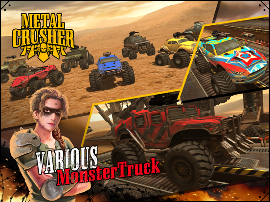 Metal Crusher - Monster Truck Battle Online для iPad