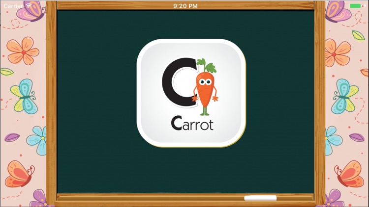 Vegetables ABC Tracing Olds Easy Spelling Reading screenshot-3