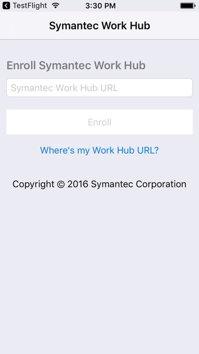 Symantec Work Hub screenshot 2