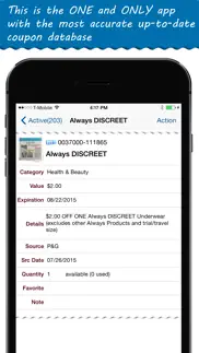 coupon keeper 2 iphone screenshot 3