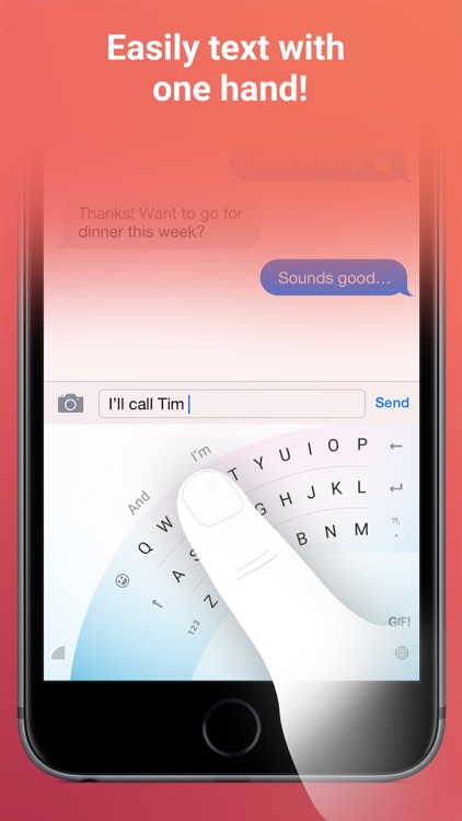 Word Flow Keyboard - GIF, swipe, custom theme