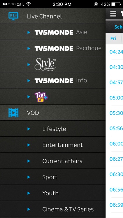 TV5MONDE+ Pacifique