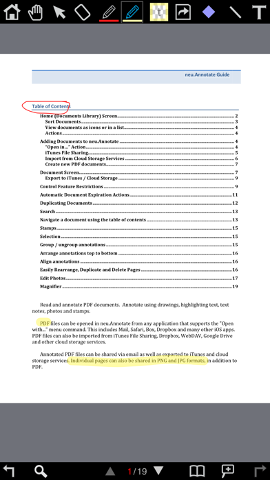 neu.Annotate+ PDF Screenshot 2
