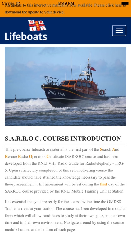 RNLI TRG-5 Training Program