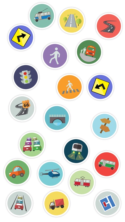 Transport Flat Stickers screenshot-3