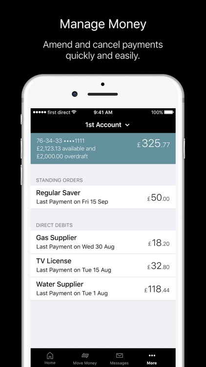 first direct Banking on the go screenshot-3
