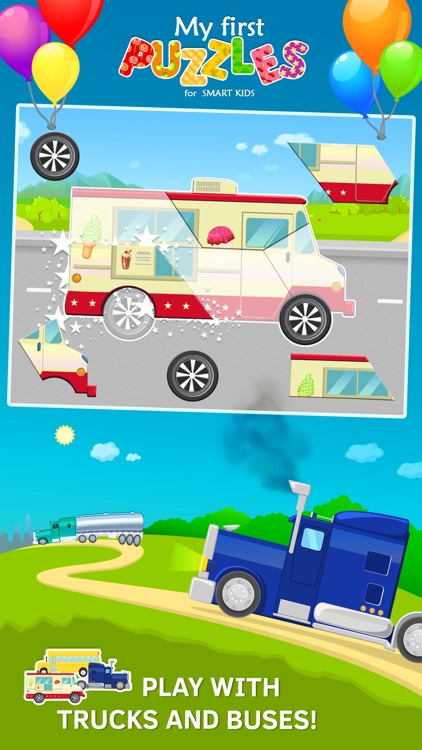 Premium Vehicles Puzzles for Kids and Toddlers