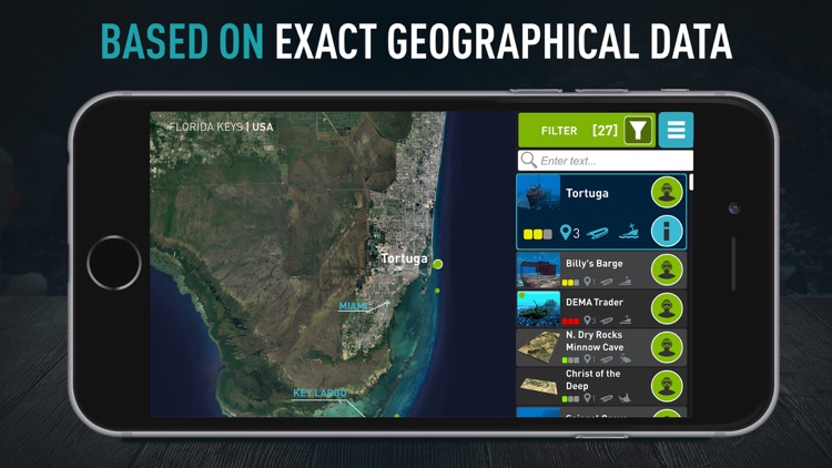 Florida Scuba Diving by Ocean Maps