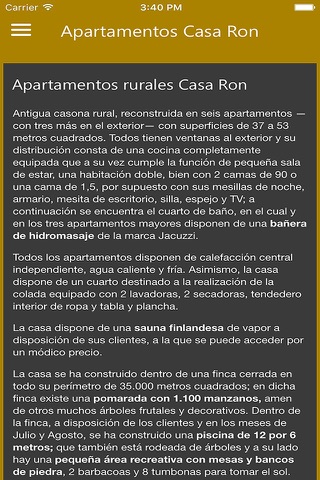 Apartamentos rurales Casa Ron screenshot 3