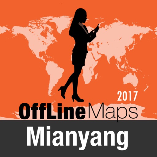 Mianyang Offline Map and Travel Trip Guide icon
