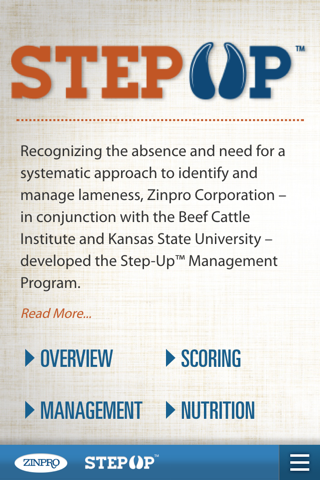 Zinpro Step-Up screenshot 2