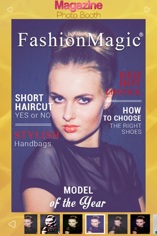 Magazine Photo Booth Front Page Maker - Put your Pics in Fake Magazines to Create Covers screenshot 3