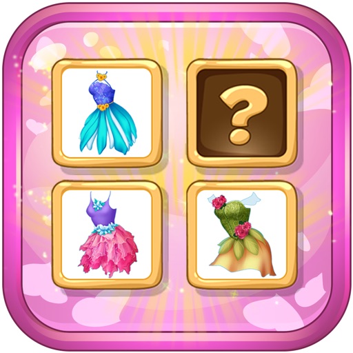Princess Dressup Matching Games iOS App