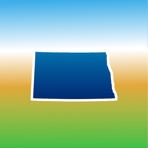 Aqua Map North Dakota ND Lakes - Nautical Charts
