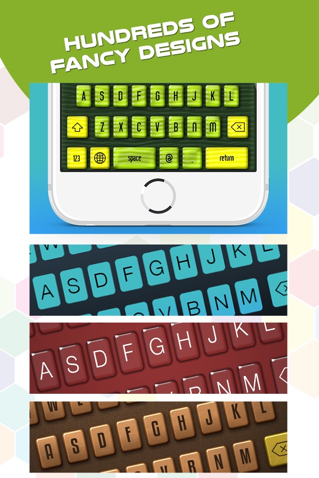 My Fancy Keyboard Themes - Colorful Keyboards for iPhone,iPad & iPod screenshot 2