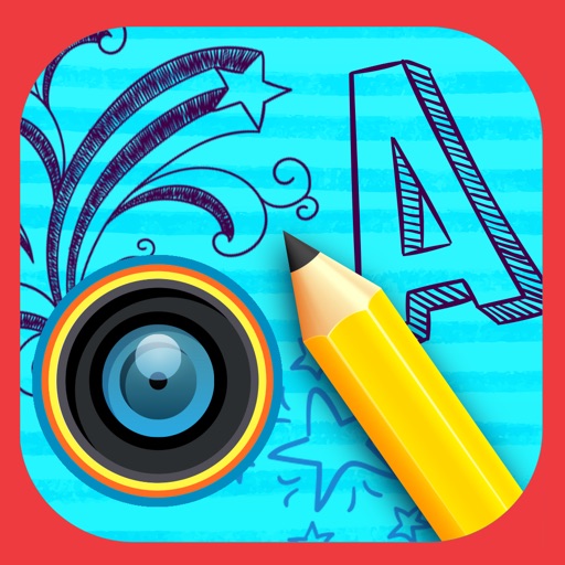Add Text to Photos Doodle Draw & Write on Pictures icon