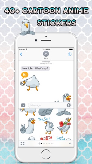 Happy Bird Emoji Stickers - for iMessage(圖3)-速報App