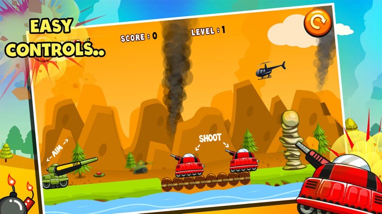 Tank Wars Shooting game screenshot-4