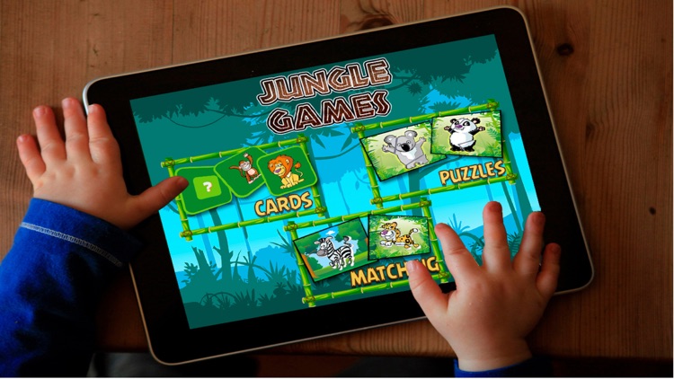 Jungle Games - Matching, Stickers and Puzzles screenshot-3