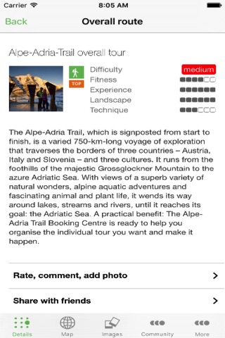 Alpe Adria Trail screenshot 3