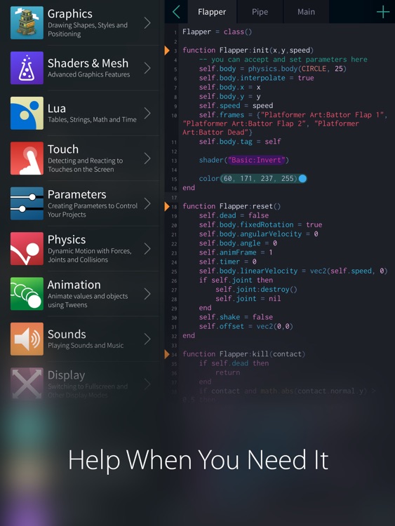 Codea screenshot-3