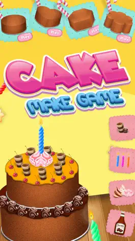 Game screenshot Cake Maker Birthday Free Game mod apk