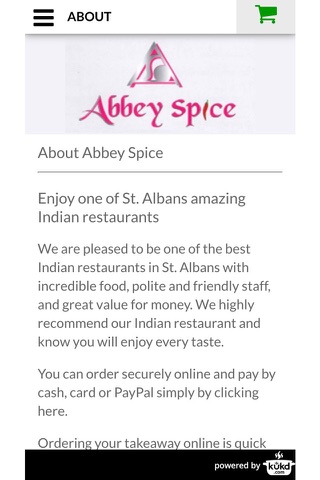 Abbey Spice Indian Takeaway screenshot 4