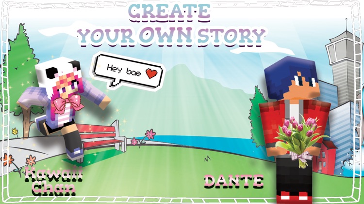 Kawaii Chan & Dante Couple Skins for Minecraft PE