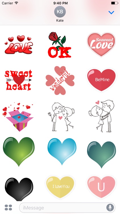 Romantic Stickers