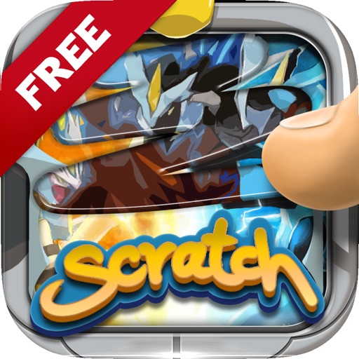 Scratch Anime Trivia “For Pokemon Black & White ” by Alisha Sandy