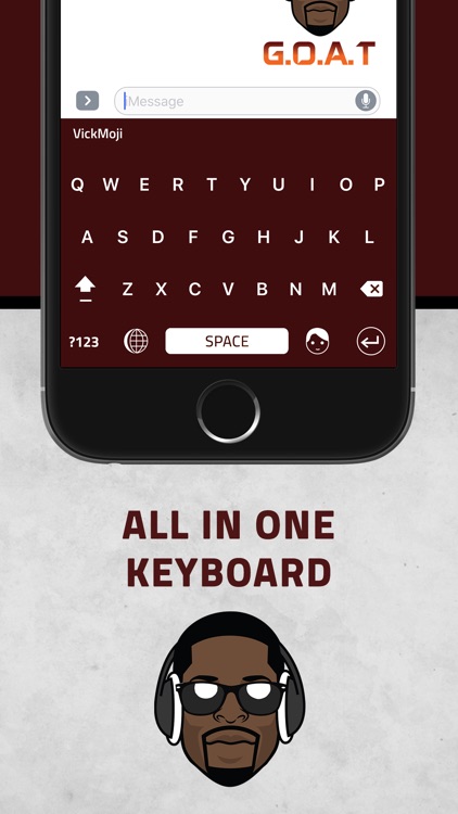 VickMoji - Official Michael Vick Emoji Keyboard screenshot-4