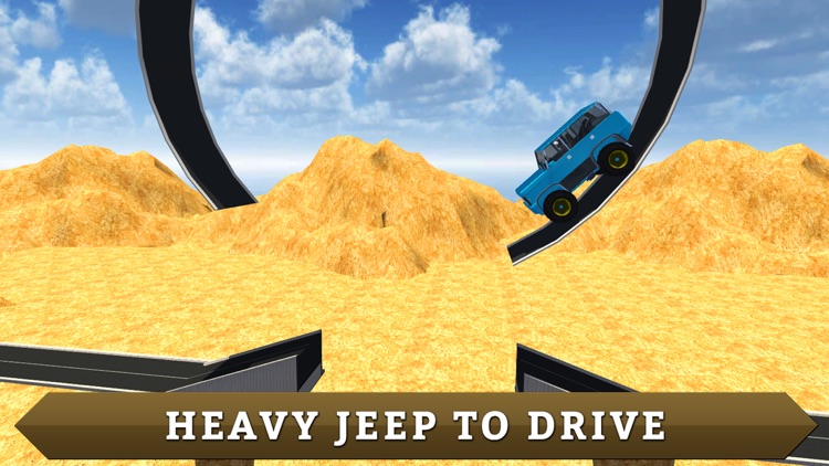 Offroad 4x4 Mountain Jeep – Mega Stunt Simulator