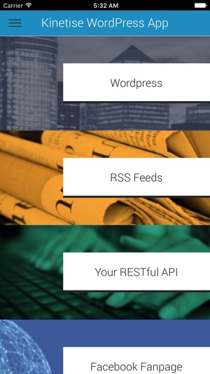 Kinetise WordPress App(圖2)-速報App