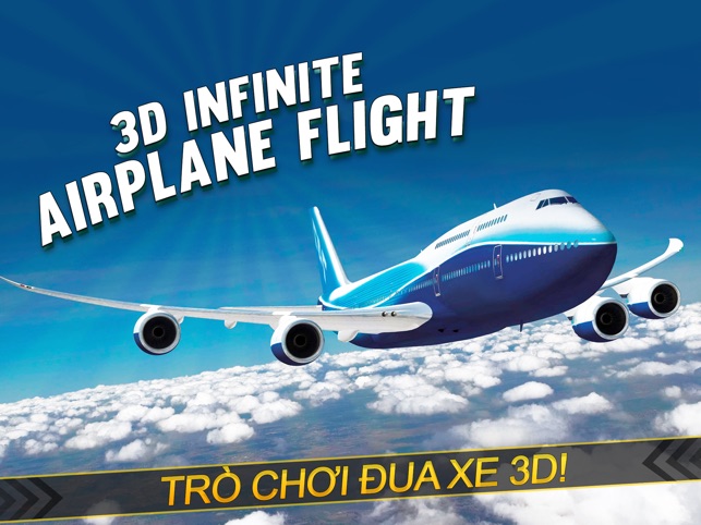 3D Vô cực bay Máy bay - Đua xe Trò chơi miễn ph‪í‬