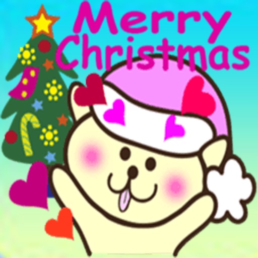 Sticker Christmas Snowman icon
