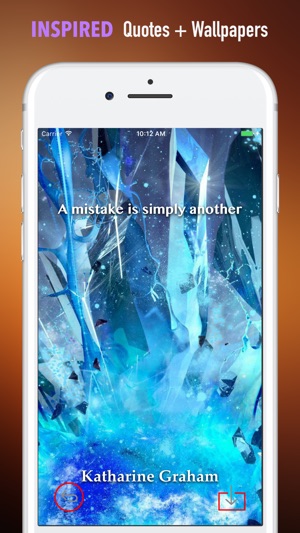 Blue Crystal Wallpapers HD- Quotes and Pictures(圖5)-速報App